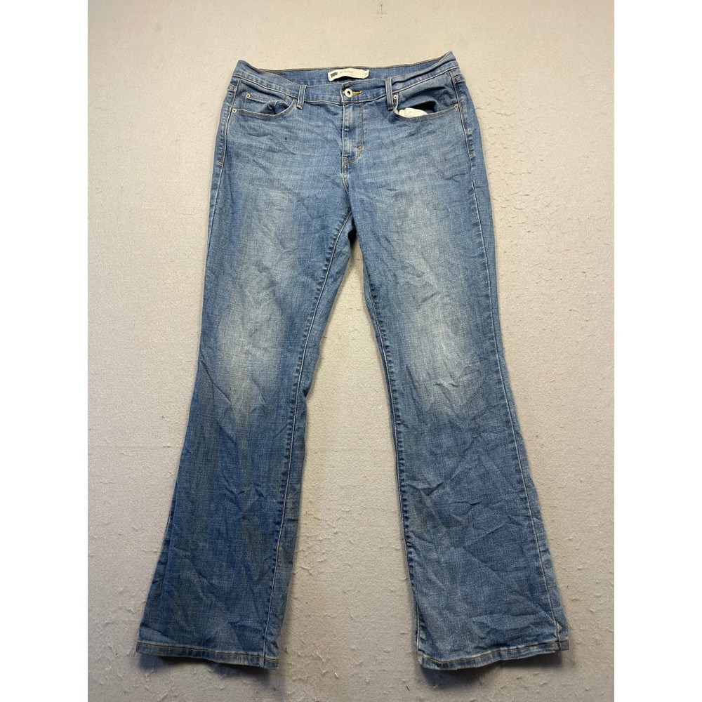 Levi's 515 Bootcut Denim Blue 12 W36 Womens